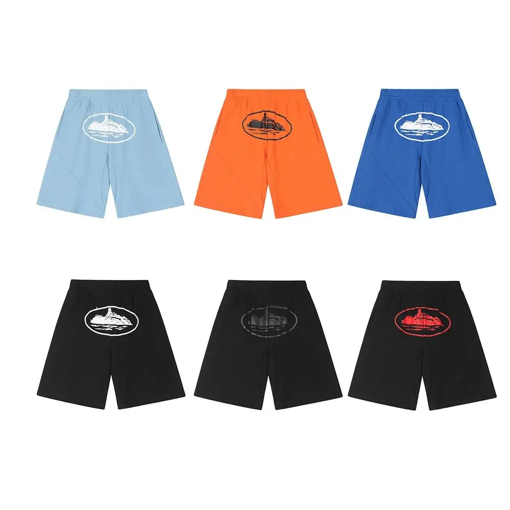 2026 Sommer Neu: Atmungsaktive, lockere Oversize-Shorts mit kleinem Boots-Print im Harajuku Y2K Fashion Brand Stil für Sport und Freizeit – Detail 5