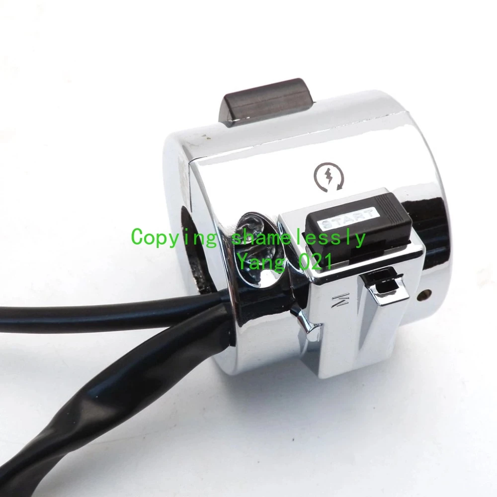 1 Pair Right and Left Side Chrome Plated Control Switch for GY6 Moped Retro Scooter 50cc 125cc 150cc image 4