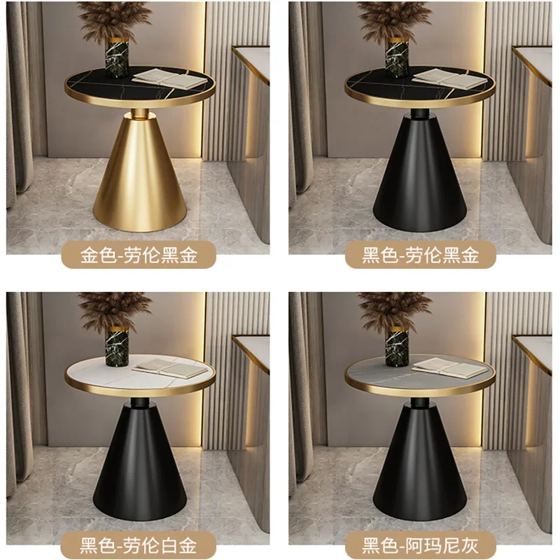 Luxury Modern Coffee Table Metal Round Small Nordic Minimalist Tea Side Table Space Savin Center Couchtisch Patio Furniture