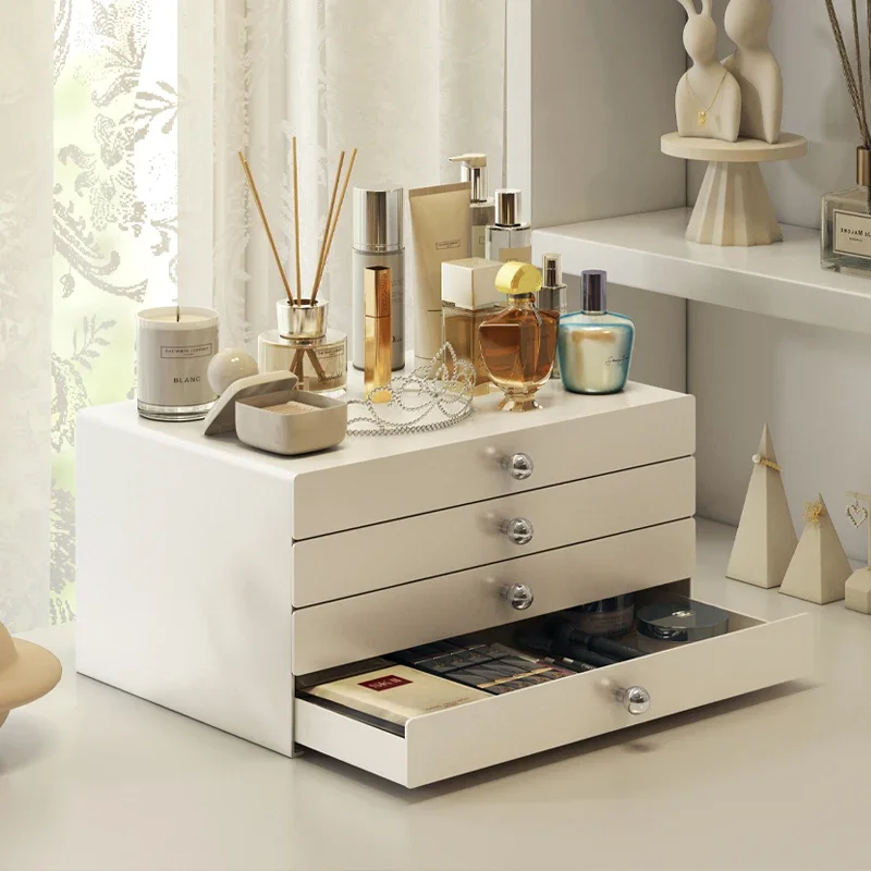 

Cosmetics Storage Box Desktop Drawer Dust Dresser Storage