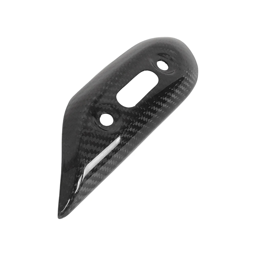 Per Ducati Monster 696 795 796 1100 In Fibra di Carbonio di Scarico Scudo Termico Tubo Della Copertura Della Protezione Anti-Scottatura Borsette