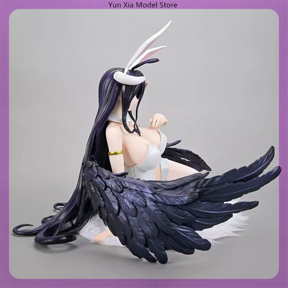 

27cm Overlord Albedo Bunny Girl Beautiful Girls Anime 1/4 Figure Model Statue Boys Collection Desktop Decoration Ornament Toys