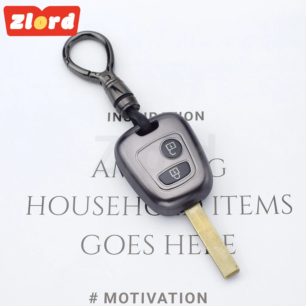 2 Buttons Car Key C…