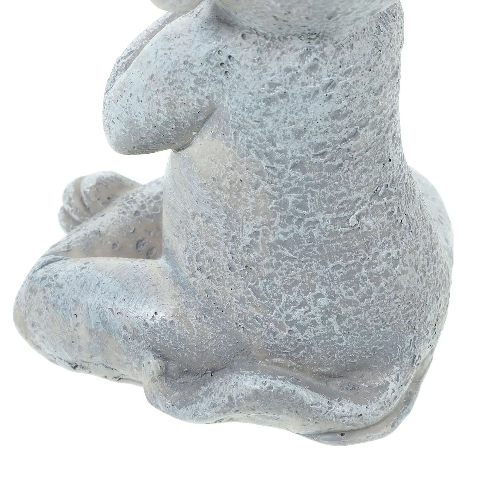 

Meditating Dog Statue Resin Outdoor Indoor Decor Garden Yard Home Decoration Art Sculpture for Party Gathering Event Gift