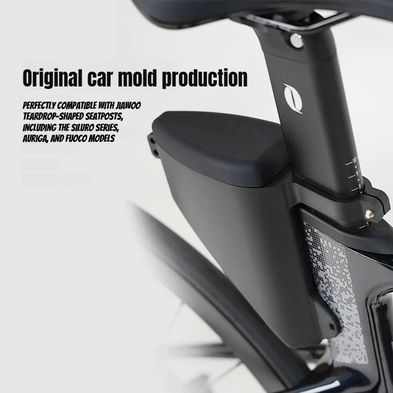 AliExpress NONE New Bicycle Teardrops Wind Breaker Seat Tube Bag Waterproof Hard Shell Shock-absorbing Droplet Type Bicycle Seat Tube Saddle Bag