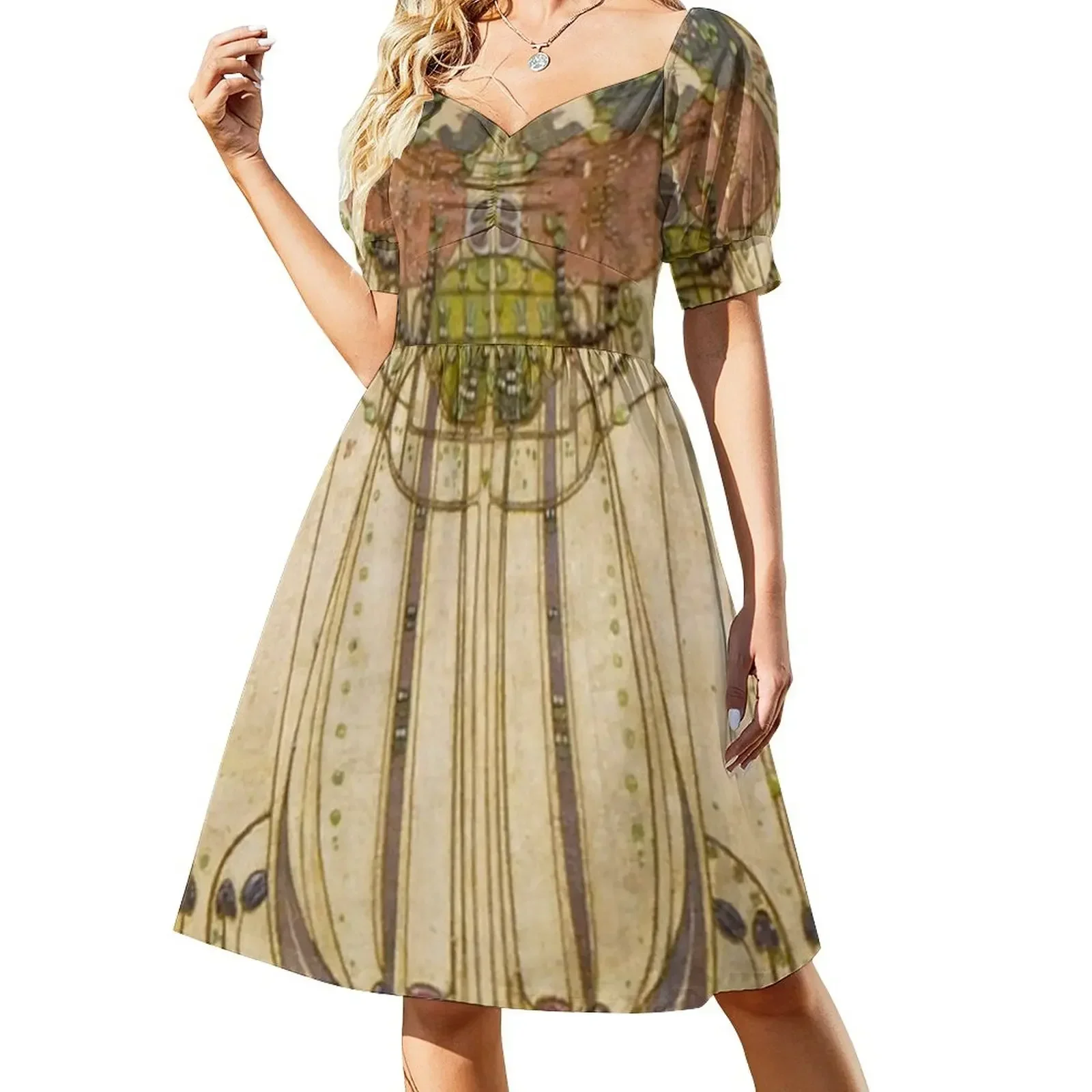 

Charles Rennie Mackintosh art Sleeveless Dress women long dresses Dresses Dress