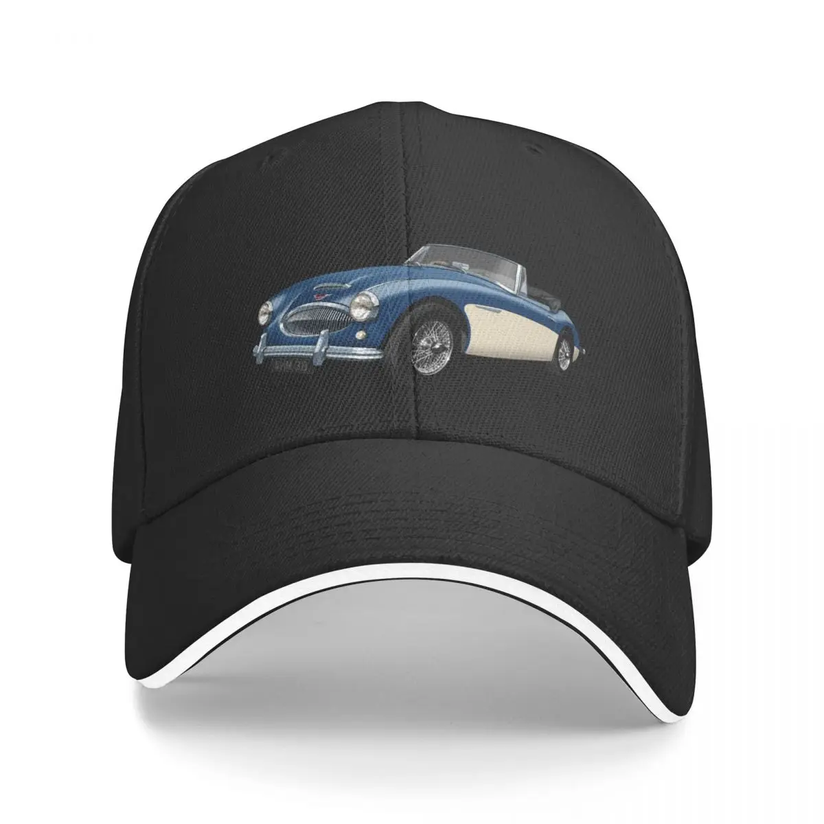 Austin Healey 3000 Mk3 in dark blue and white Baseball Cap Anime Hat Golf Dropshipping Hood Women's Golf Wear Men's