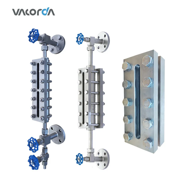 

Reflex Glasses Level Gauge 40-Cs Liquid Level Gauge Sight Glass Diesel Tank Level Indicator for Tank Equipment