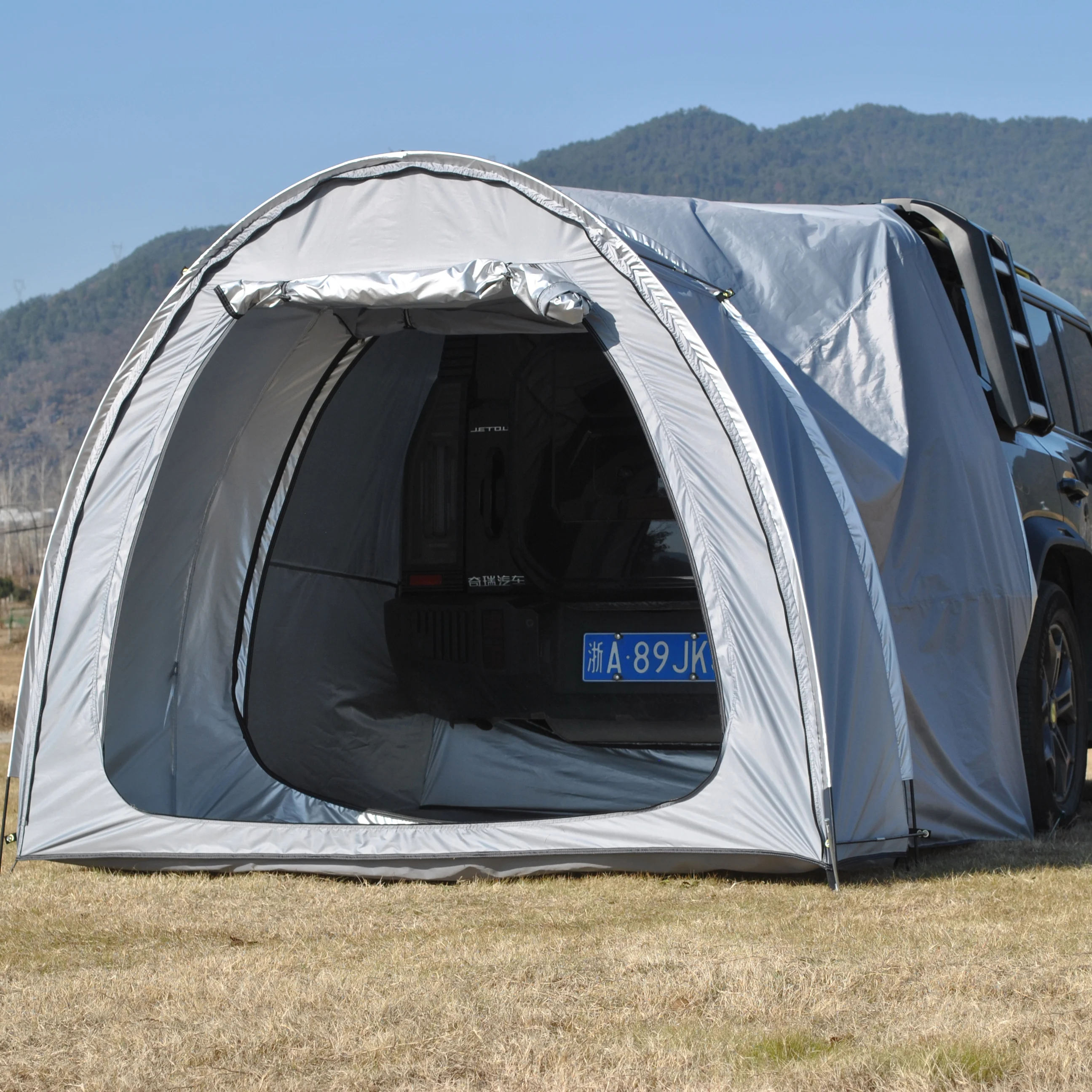 Namiot SUV dla 1-2 osób, odpor – Outdoor Camping Van Tent recenzja i cena