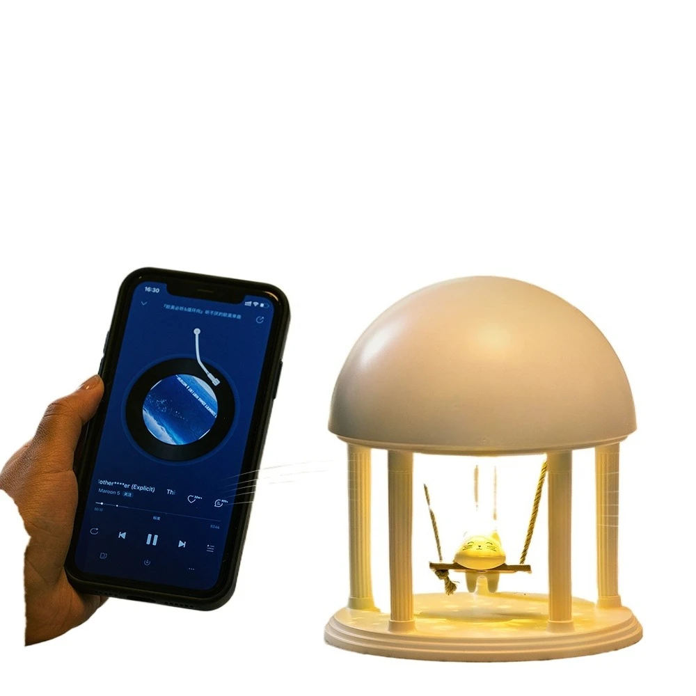 

Creative Bluetooth audio night light, high-value gift speaker ornament