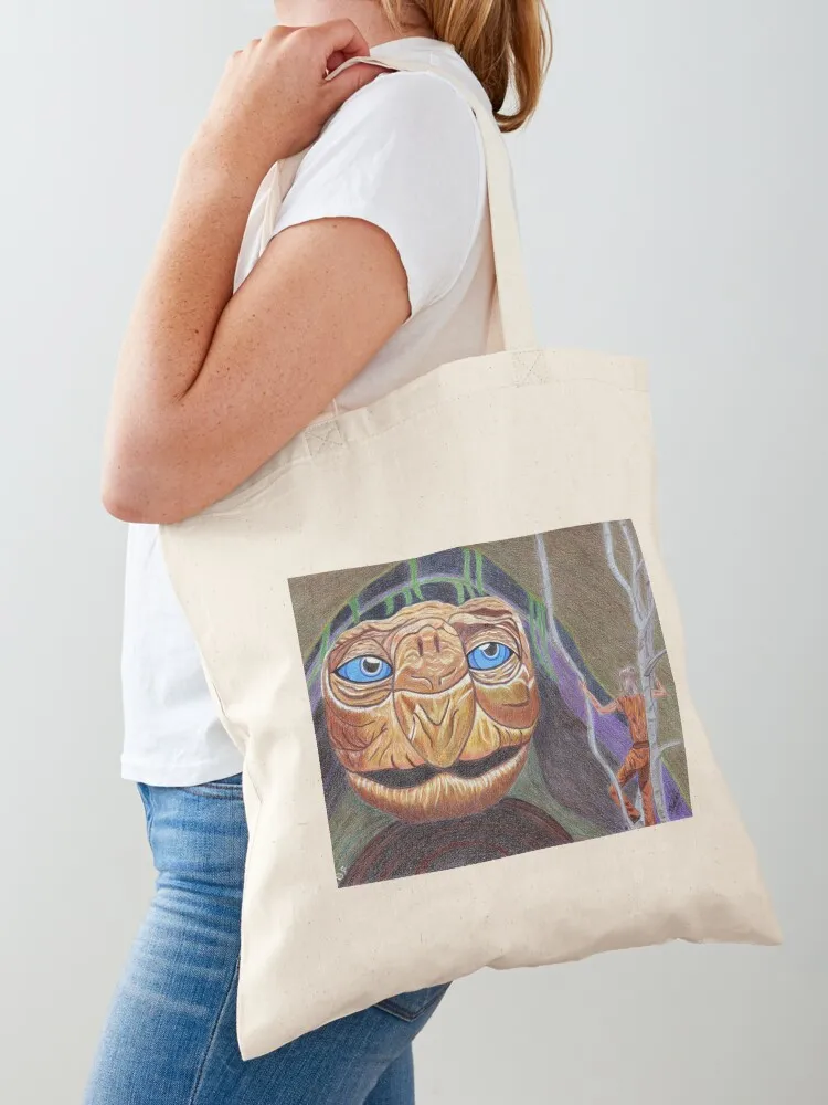 

The endless story. Morla and Atreyu. The Neverending Story. Tote Bag shopping bags foldable personalized tote bag luxury women