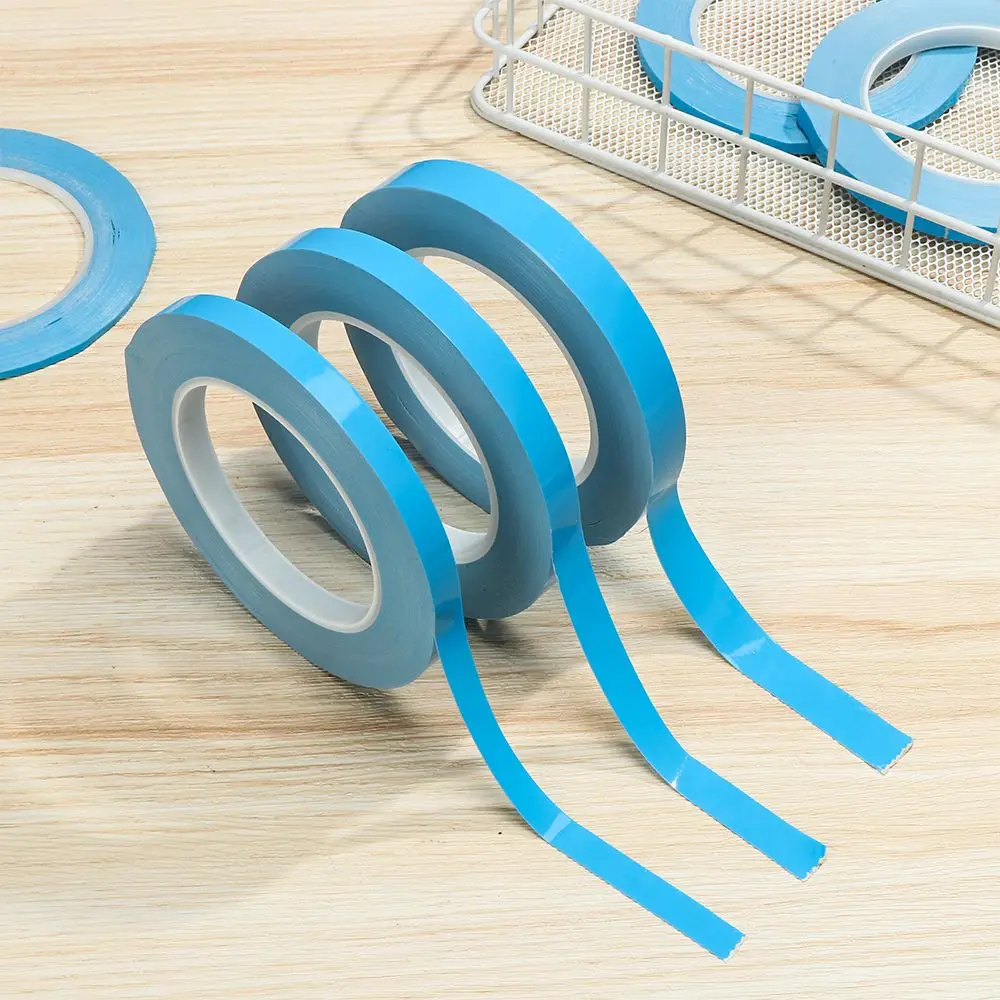 11Sizes Transfer Heat Tape Double Sided Conductive Adhesive Tapes Heat Conduction Tape Blue Light Heatsink For Chip PCB Thermal