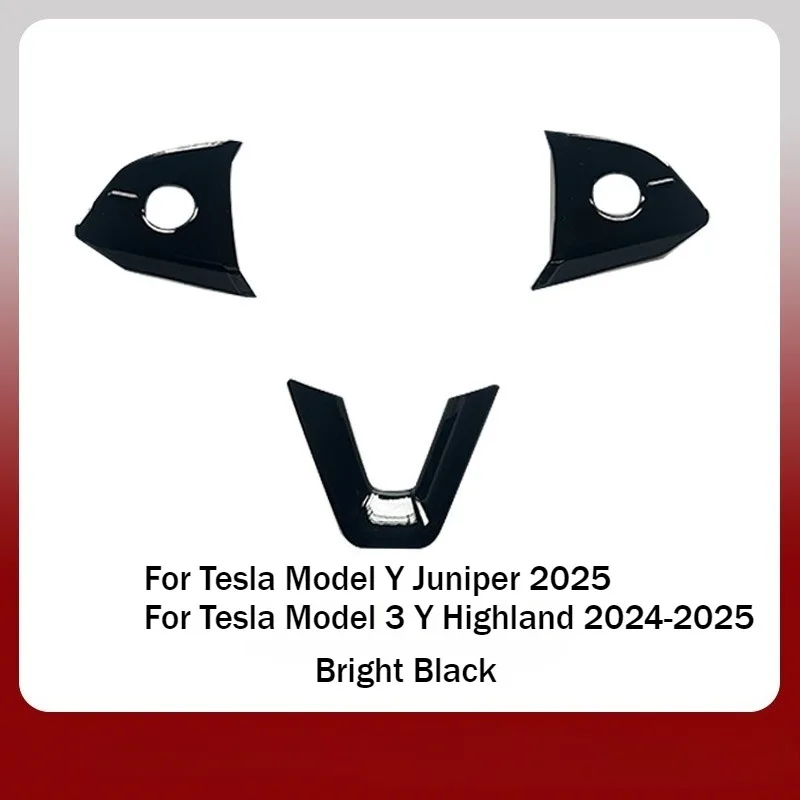 Lenkradabdeckung für Tesla Model Y Juniper Model 3 Highland 6-Sitzer ModelYL Lenkradschutz Dekorative Verkleidung – Detail 9