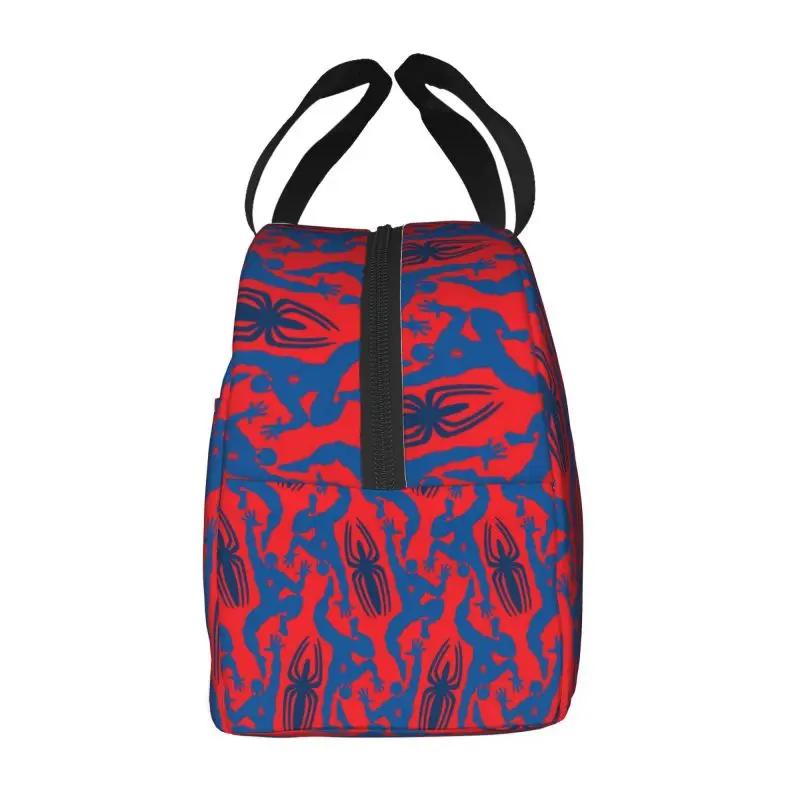 Spider Man Lunch Bag Women Reusable Cooler Thermal Insulated Lunch Box for Outdoor Camping Travel Multifunction Food Bento Box