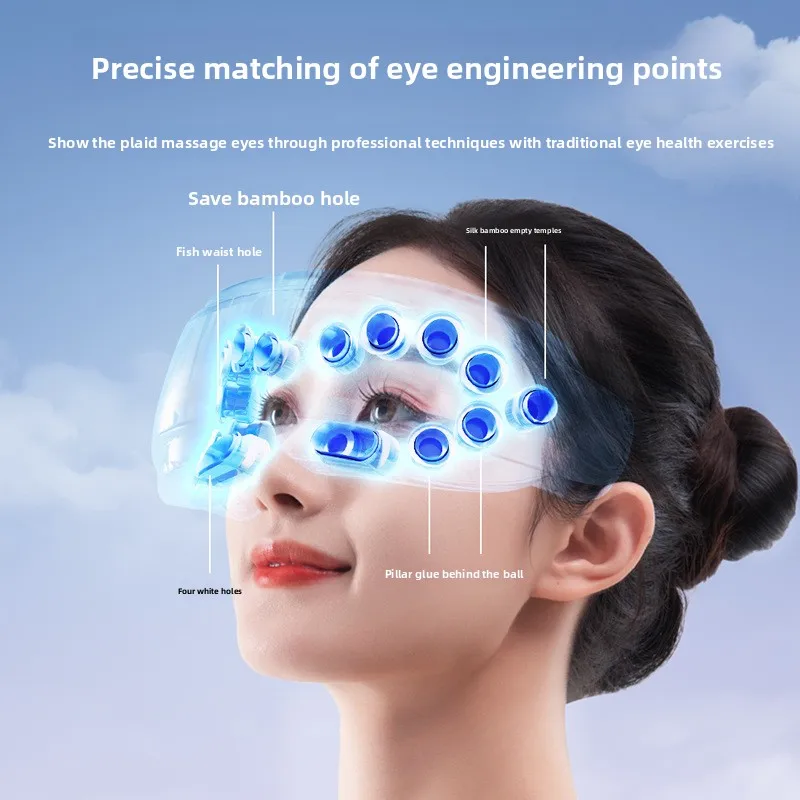 

Eye Massager Eye Moisturizer, Micron Ion Mist Replenishing Water, Atomizing Hot Compress Steam Eye Protection Instrument