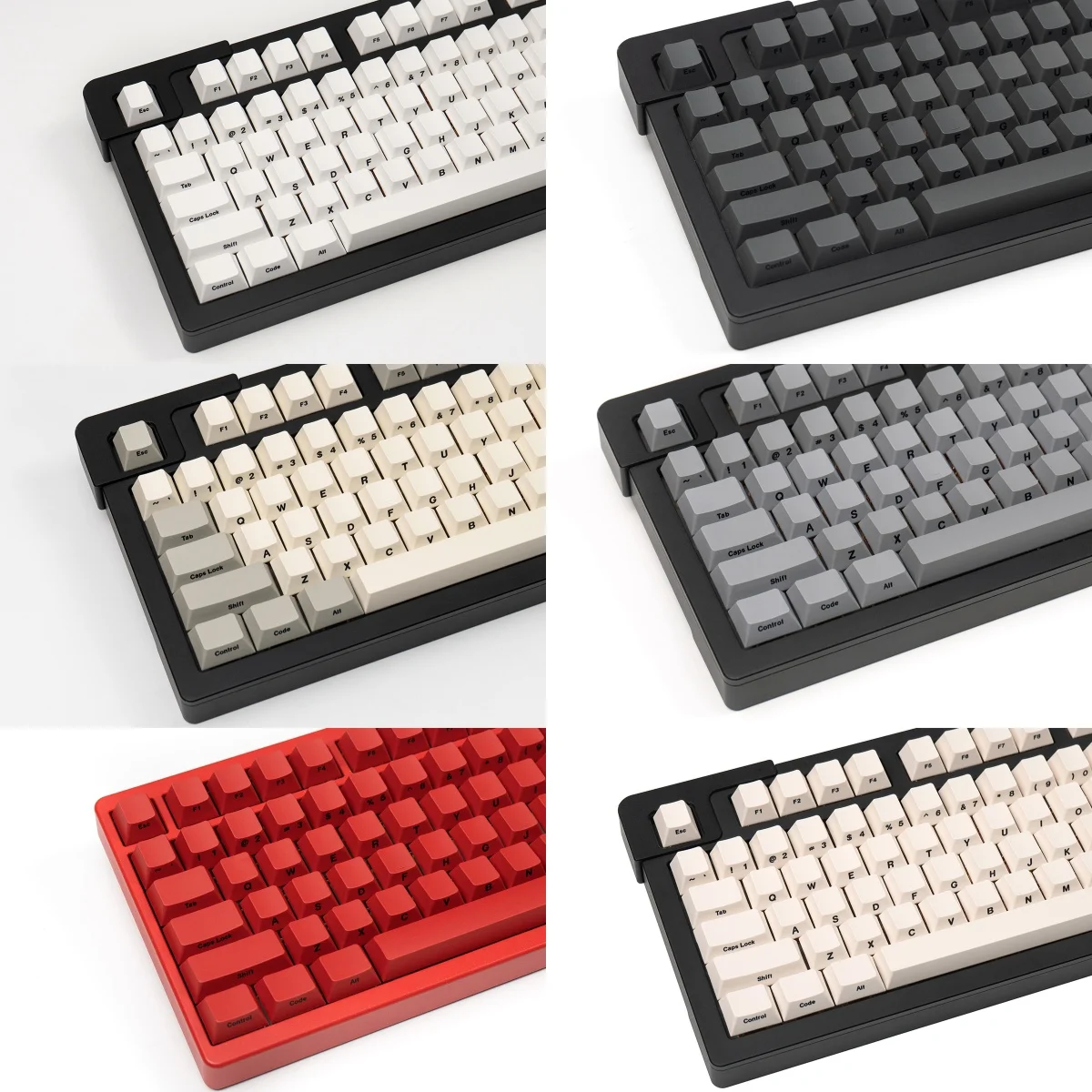 

Minimalism Style Side Printed Keycaps Cherry Profile Dye Sub PBT Keycaps For Cherry Gateron MX Switches Gamer Keyboard