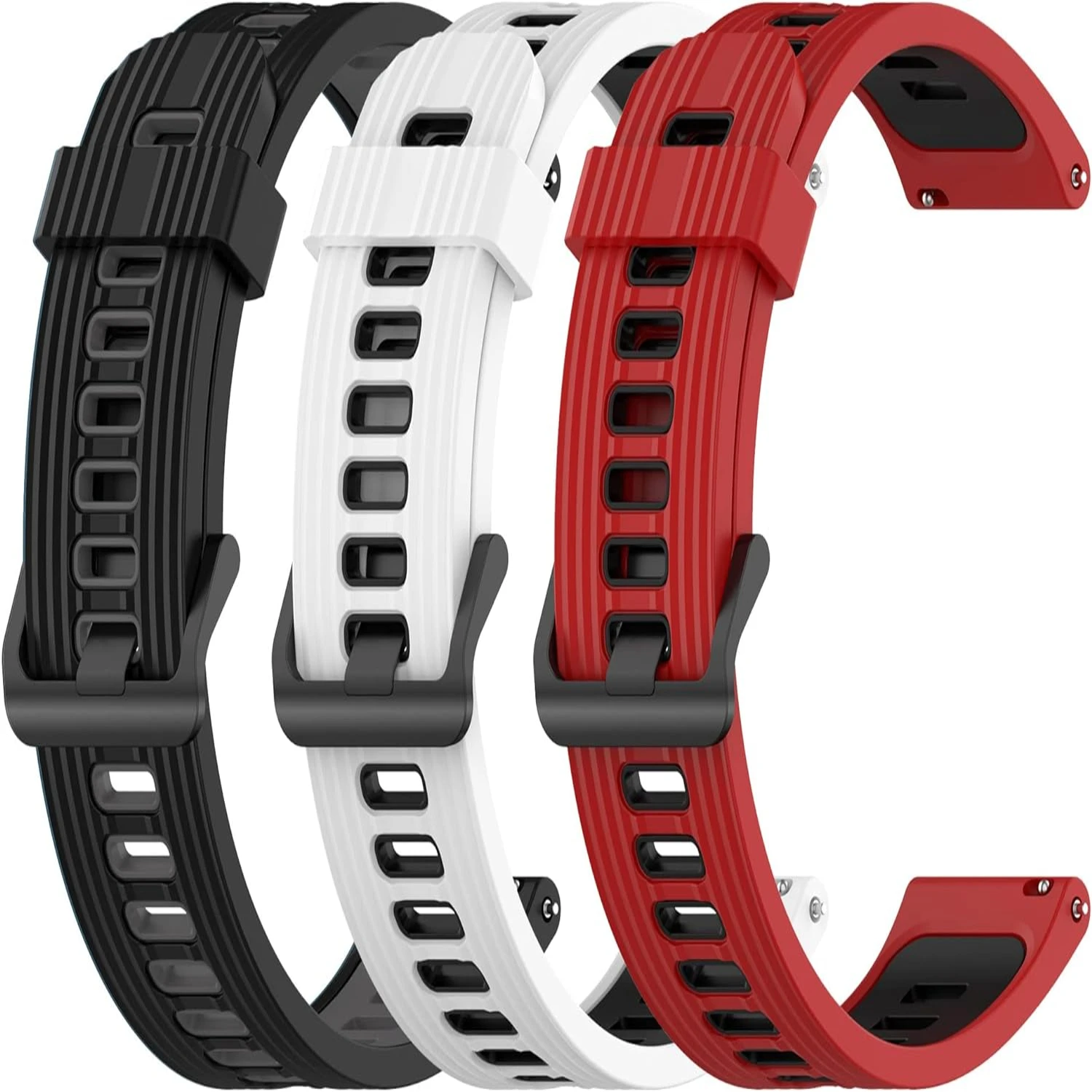 

these trendy and sleek silicone replacement bands are the perfect accessory for your NiUFFiT Smartwatch, providing both style an