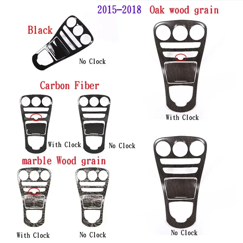 

Для Mercedes Benz C Class W205 GLC X253 2015-2021 ABS углеродное волокно, крышка центральной консоли автомобиля, накладка, наклейки, автомобильные аксессуары