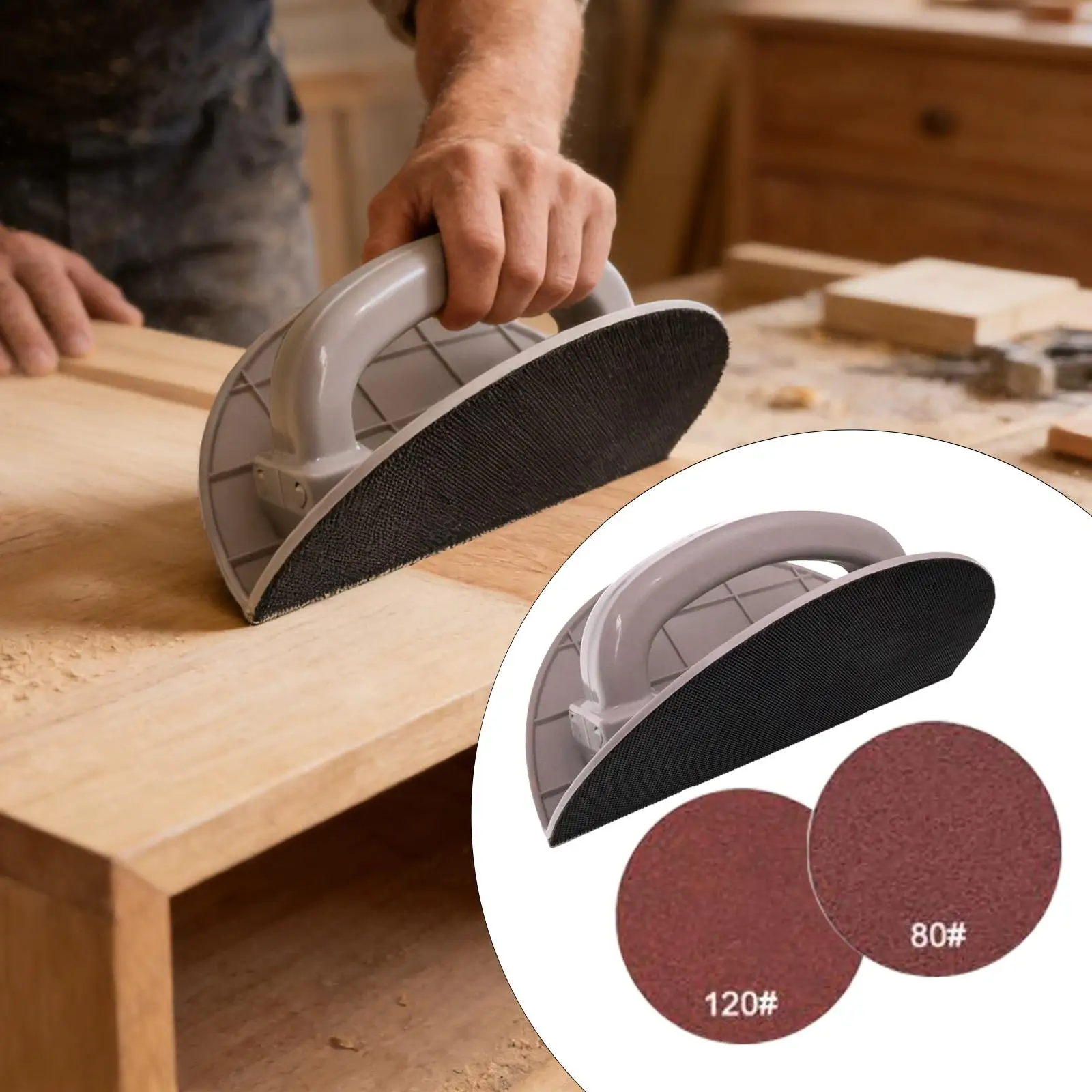 Drywall Corner Sander,Sanding Sheets Holder Hand Sander Handheld Sandpaper Holder for Brushing Detail Drywall Ceiling Grinding
