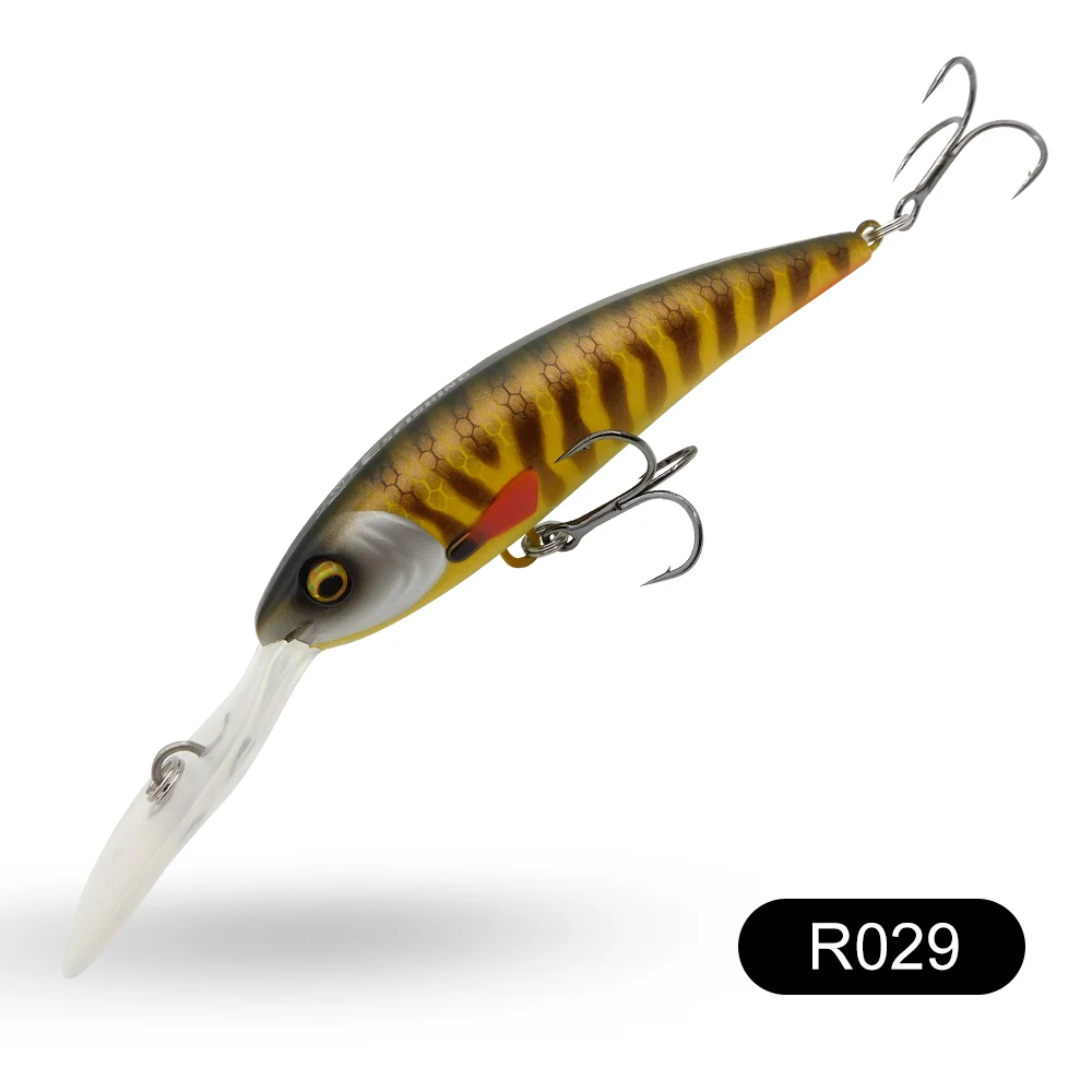 ESFISHING Angelköder Wobbler für Hechtangeln 90mm 16g Easy Sprinter Schwimmender Minnow