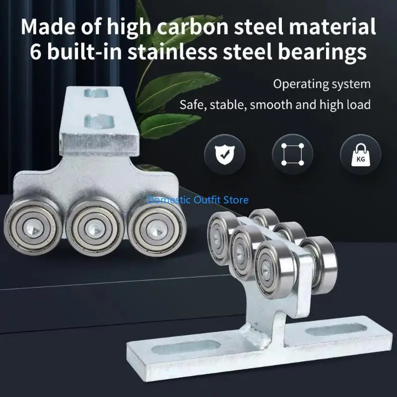 Effiziente Radwagenbaugruppe für elektrische Hebezeuge für verschiedene Positionen 68TC