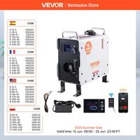 SucceBuy 2KW Diesel Heater 12V/24V All in One Diesel Air Heater W/ RemoteControl Display Screen CO Alarm for Vehicle and Outdoor