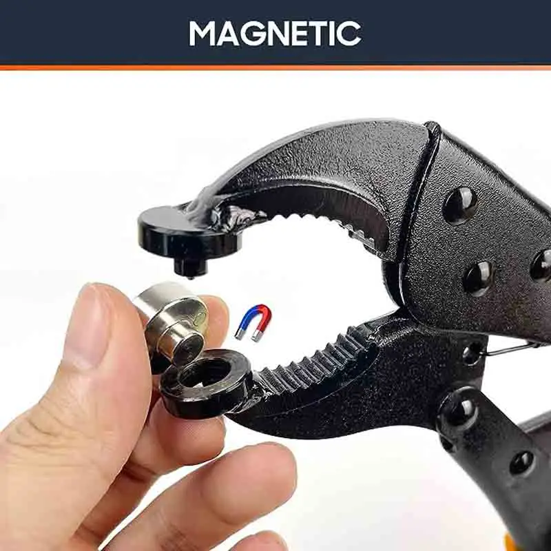 Heavy Duty Snap Fastener Tool, Snap Setter Tool Kit with, Adjustable Setter Snap Installation Kit, Snaps for Boat Cover Canvas