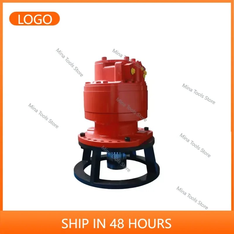 Poclain MS50 Hydraulic Piston Motor Cast Iron Low Speed-high Torque 1 Year Warranty