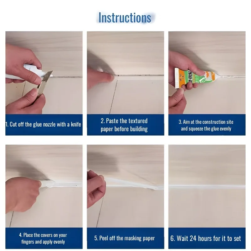 الجص المقاوم للماء والمضاد للفطريات للحمامات، بلاط الغراء، الحمامات المقاومة للماء، وكلاء الختم سريع الجفاف مقاوم للماء