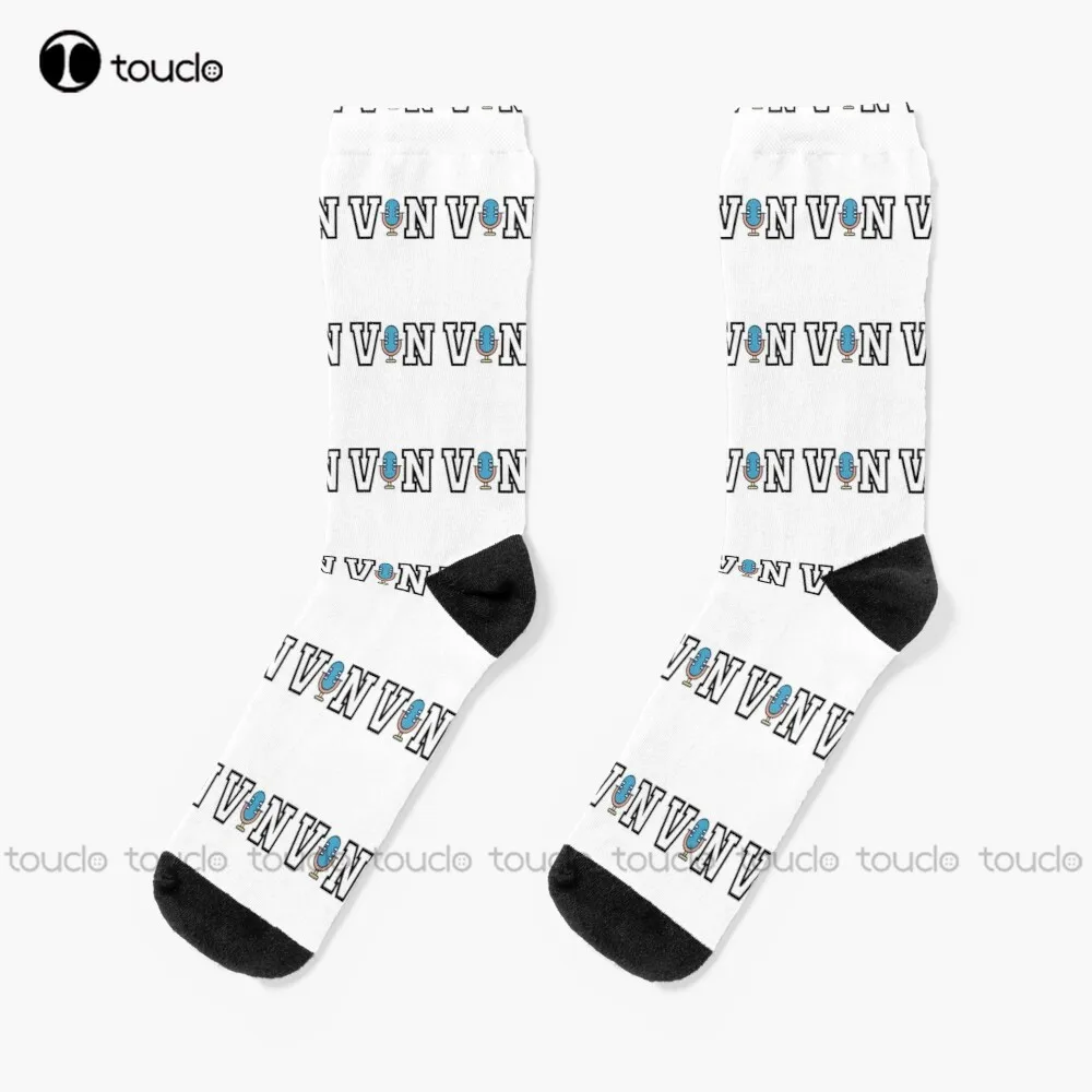 

Vin Scully Socks Unning Socks Women 360° Digital Print Custom Gift Christmas New Year Gift Creative Funny Socks Halloween New