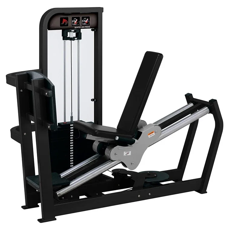 

Leg Press Machine Commercial Gym Equipment Fitness Indoor Use Pin Loaded Workout Strength Seated