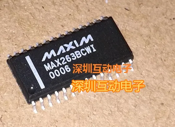 

Free shipping MAX263BCWI SOIC-28(7.2MM) / MAX263BCWI T MAX263BC 10PCS