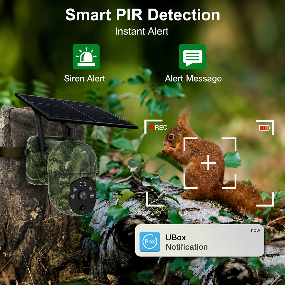 كاميرا مراقبة خارجية تعمل بالط - مراجعة Home Yard Security Cameras وسعره