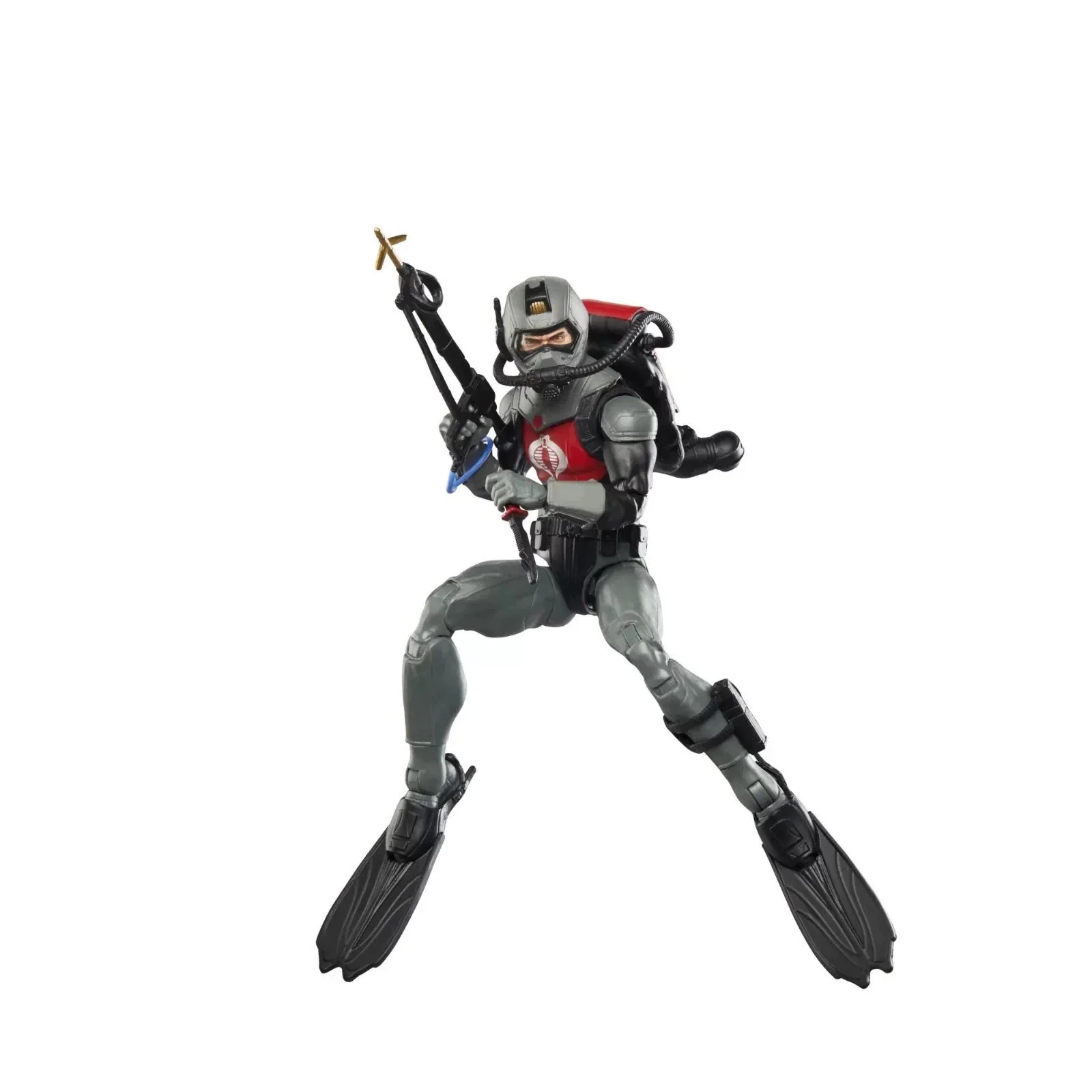 

Hasbro G.I. Joe Classified Series Retro Cardback Cobra EEL Collectible 6-Inch Action Figure Toy with 7 Accessories Gift