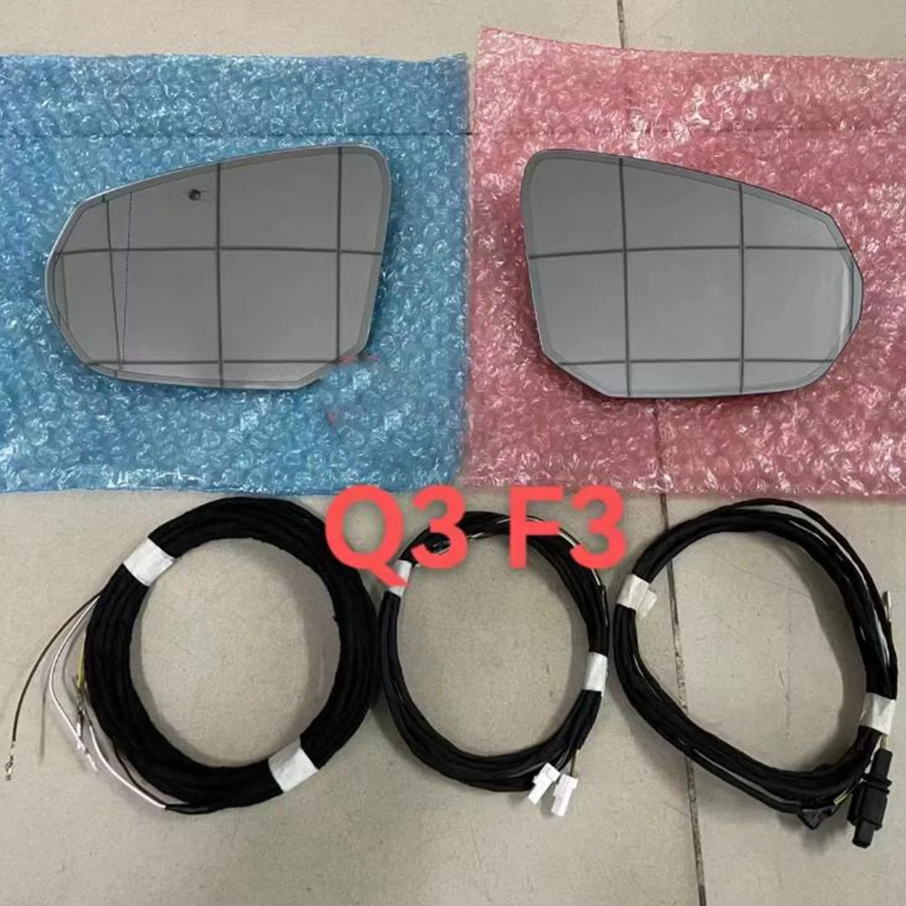 FOR Audi Q3 F3 - Auto Antiglare Anti-glare Dimming Outside Rear View Side Mirror Glass