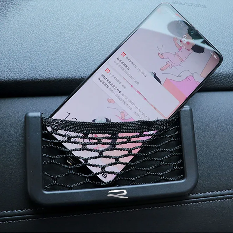 Valve Caps FKNT-W24 for VW Volkswagen Golf 8 MK8 Accessories Car Storage Net Bag Phone Holder Pocket Organizer New R logo
