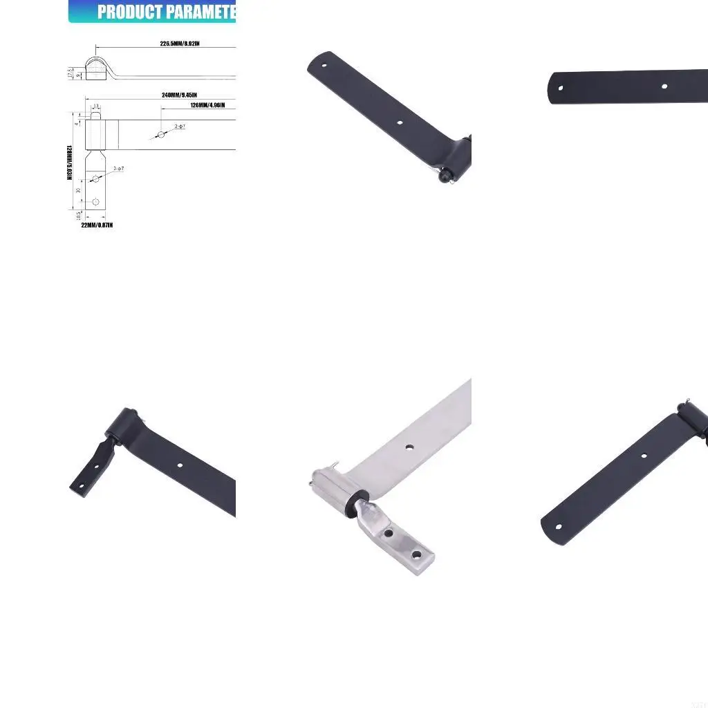 Replacement Bed Gate Hinge for Routine Truck Opening and Closing X37F
