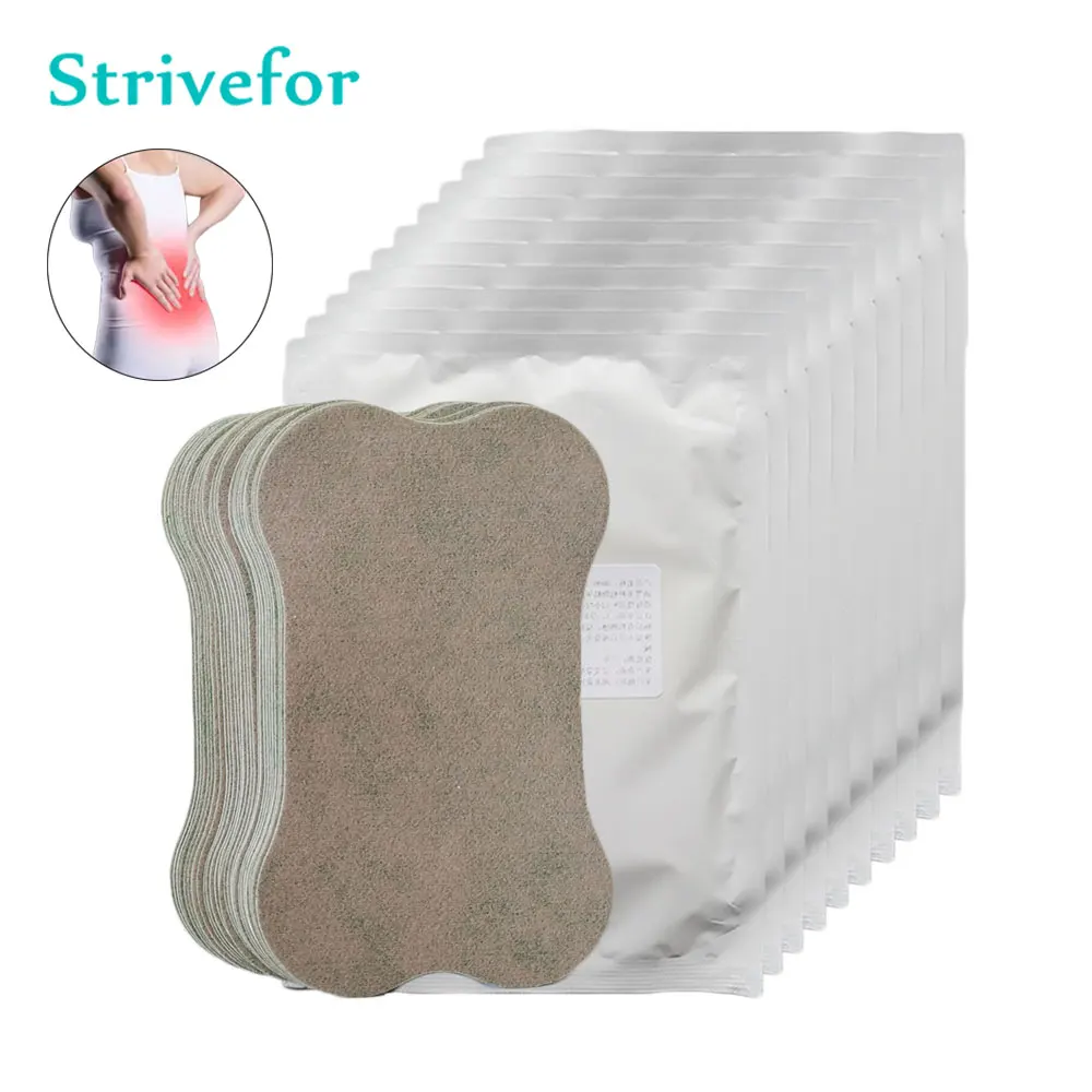 

80pcs Wormwood Waist Self-heating Moxibustion Stickers Lumbar Pain Patches Back Plaster Anti Inflammatory B0064