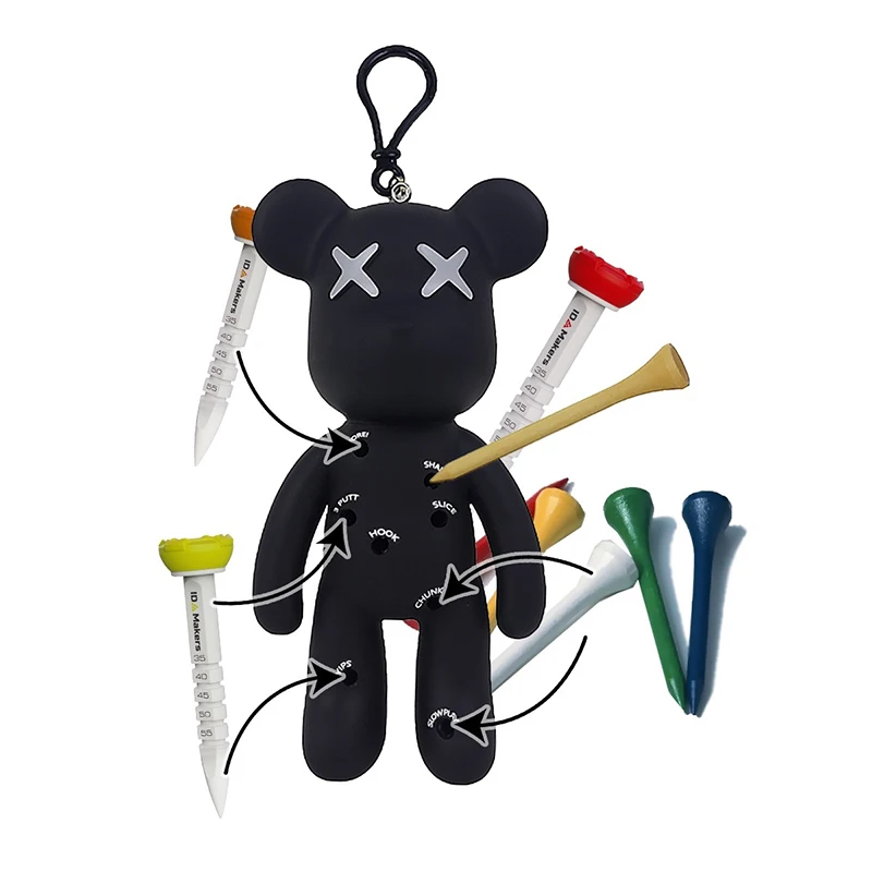 swingbirdie-golf-violent-bear-poupee-de-rangement-pour-tees-de-golf-ornement-suspendu-mignon-et-personnalise-organisateur-de-tees-de-golf