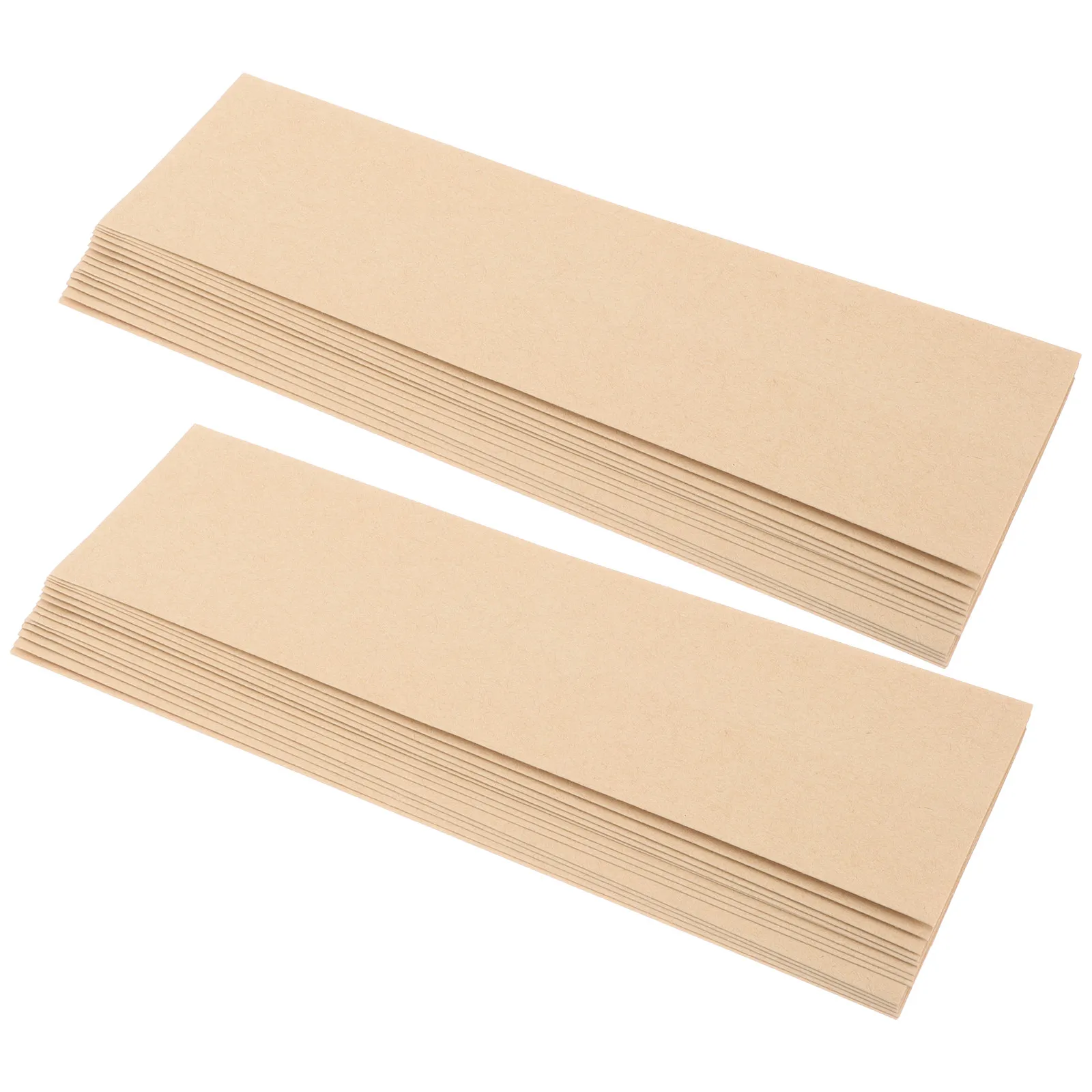 

300 шт. водонепроницаемых чехлов для палочек из крафт-бумаги, одноразовые, безопасные для пищевых продуктов, для еды на вынос, пикников, кемпинга, школы