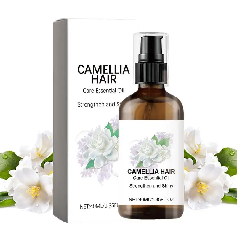 40ml Fragrant Camellia Oil Camellia Hair Strengthening Repairing Oil Anti Alopecia Hair Regrowth Oil Prevents Hair Loss Oil