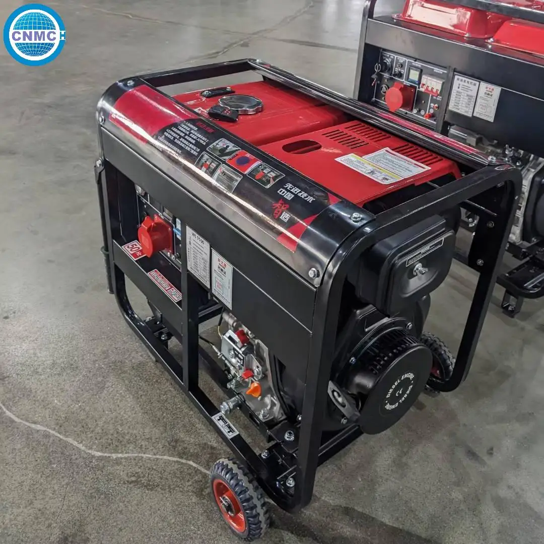 3kw 5kw 6kw 7.5kw 9.5kw Open Frame Generator 110V 220V diesel generator With Wheel Electric start CE EPA Certified Home Use