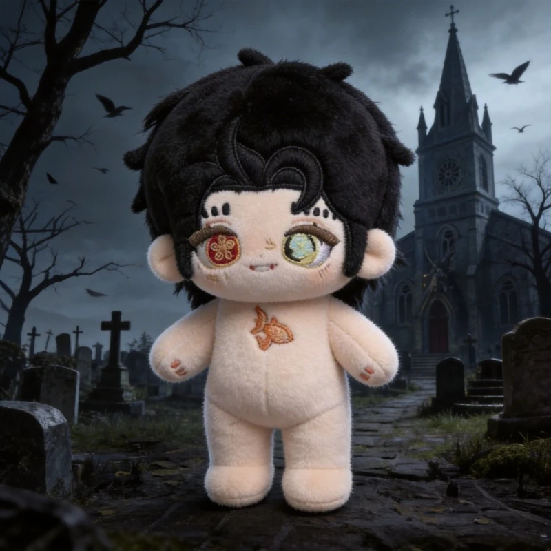 

20-сантиметровая аниме-игрушка Identity V: Мягкая хлопковая кукла-акробат Майк Мортон для косплея, мультяшная фигурка для самостоятельной переодевки, подарок для фанатов