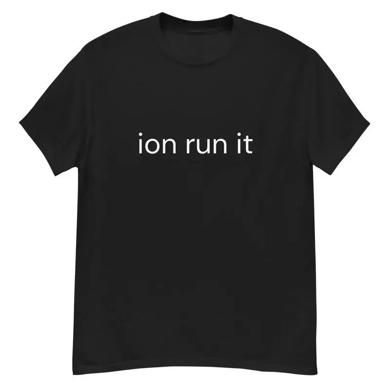 Ion Run It Lamelo Ball Julian Newman Tee Shirt Unisex Classic Fit Structured Look