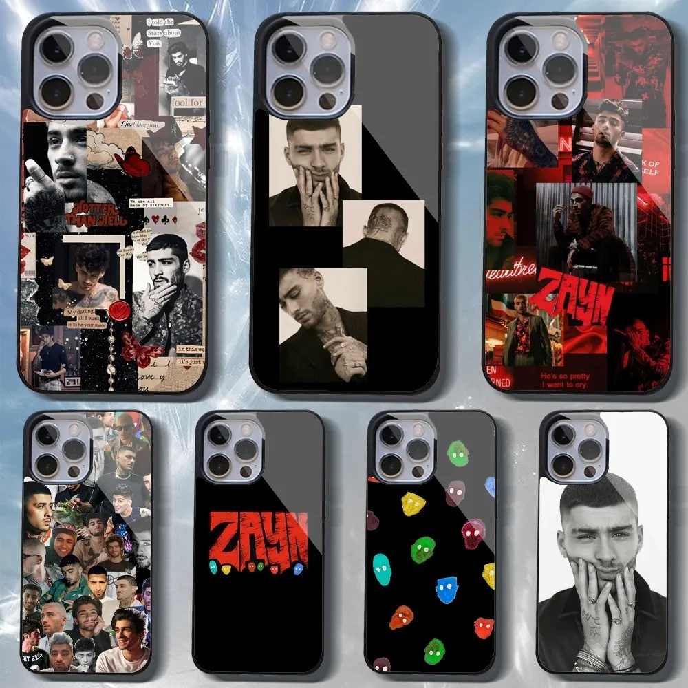 

Singer Zayn Malik Phone Case For IPhone 16 15 14 13 Pro Max 11 12 Mini Alex Mirror For Magsafe Wireless Charging Cover