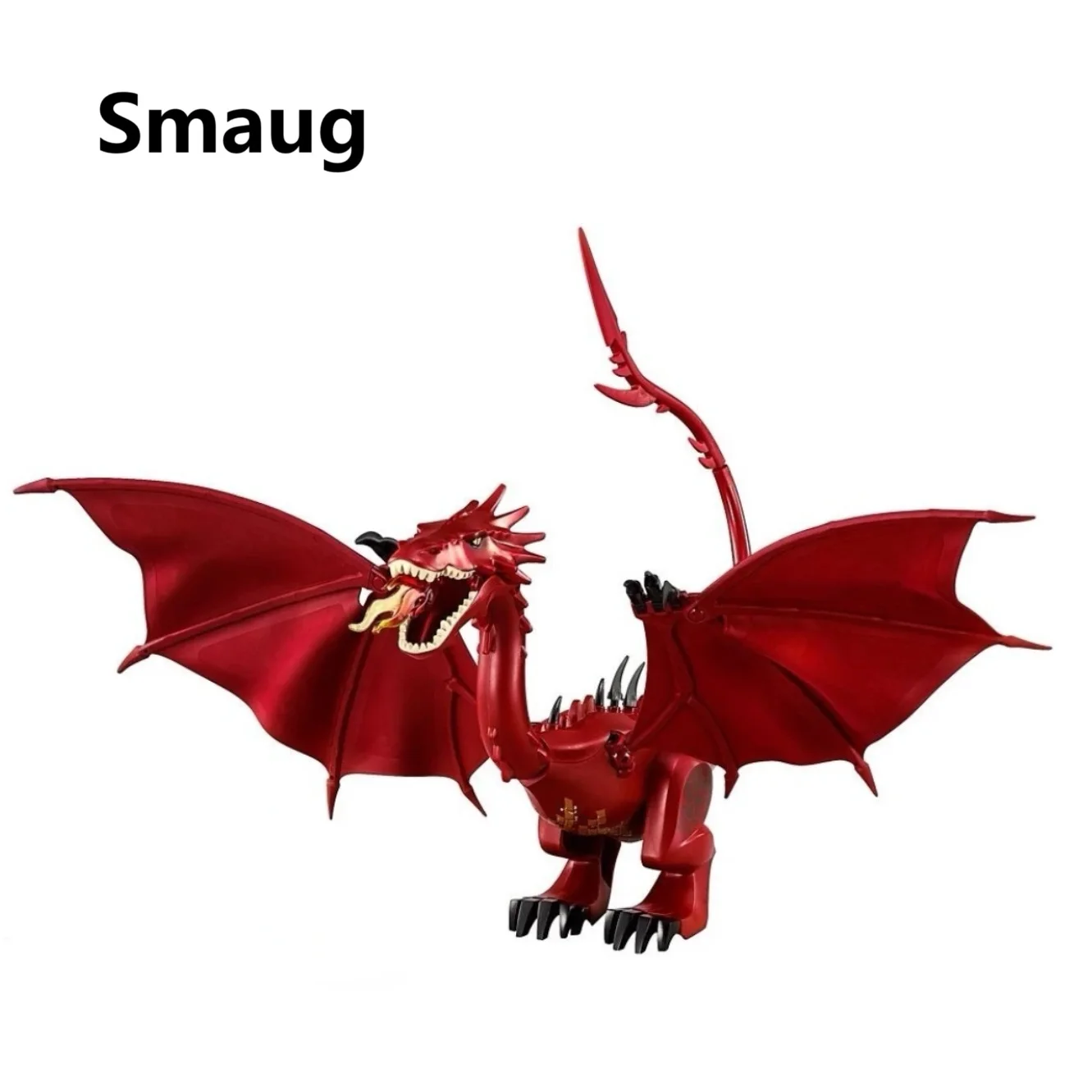 The Lord of the Rings Hobbit Orcs Cave Troll Set Building Blocks Smaug Mini Action Figure Toys