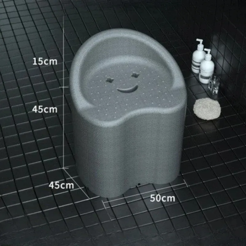 Light Bathroom Chair Elderly Pregnant Women Seat Waterproof Non Slip Stool Sofa Shower Stool