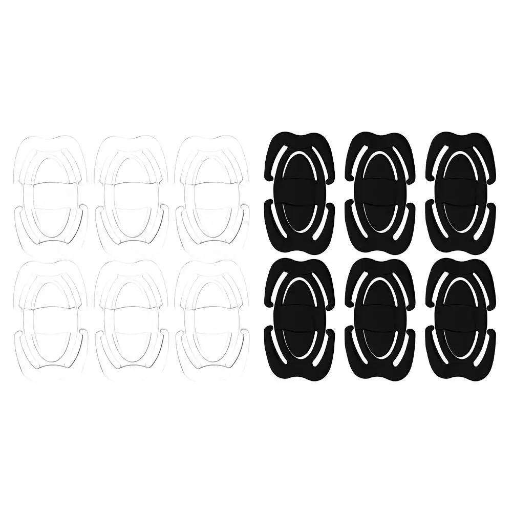 

12PCS Bra Anti-slip Clips Transparent Hook Buckle Non-slip Straps Shoulder Holder Underwear Accessories Bra Strap Retainers