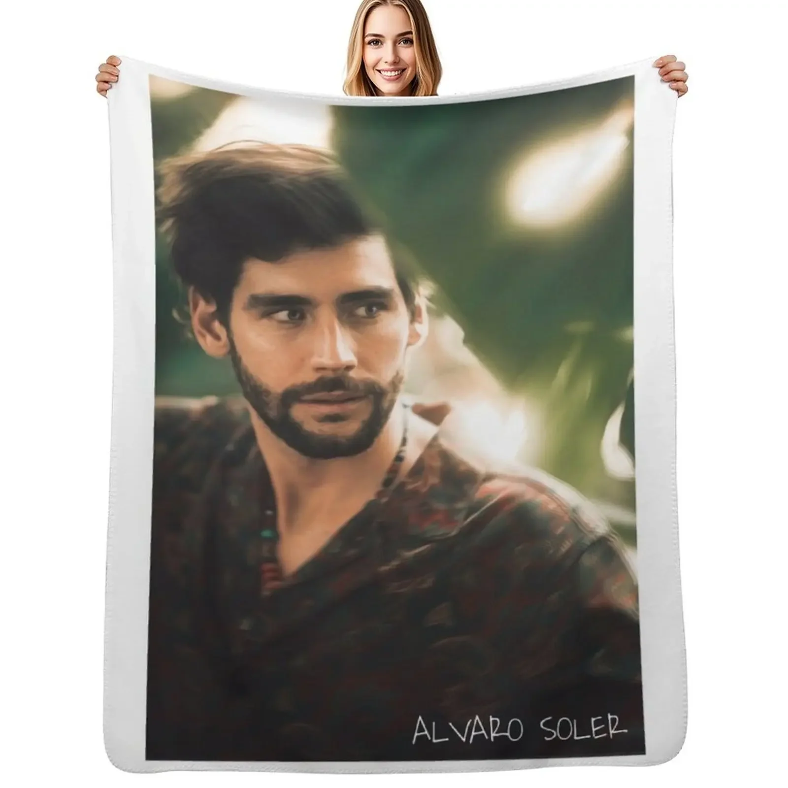 

alvaro soler Throw Blanket Comforter Luxury Brand Custom warm for winter Blanket