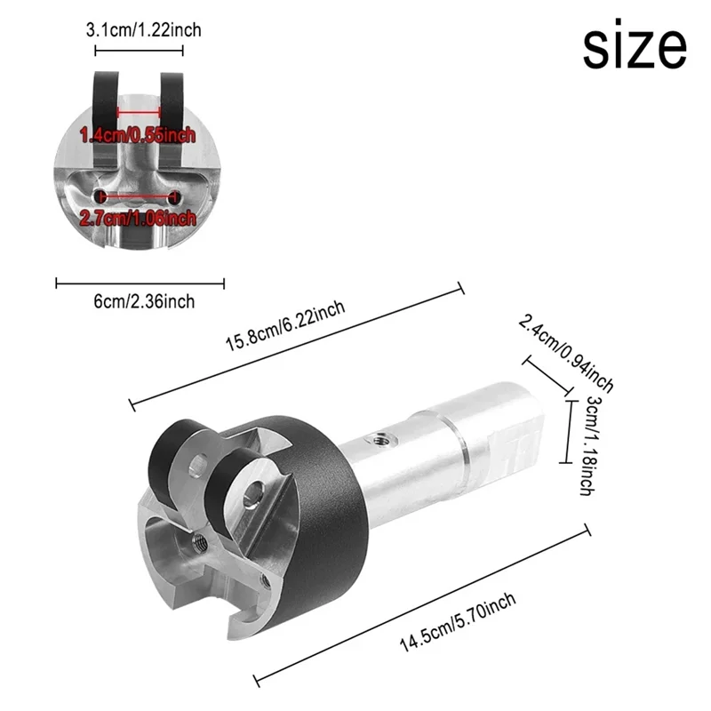 لـ INOKIM OX OXO أنبوب توصيل التوجيه القابل للطي لجزء إصلاح آلية سكوتر الكهربائي #6